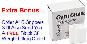 Get A FREE Block Of Weight Lifting Chalk