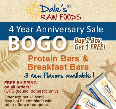 Dales Raw Protein Bars Special Offer
