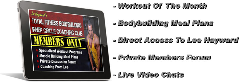 Free Membership To The Total Fitness Bodybuilding Inner Circle Coaching Club