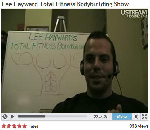Lee Hayward's Total Fitness Bodybuilding Talk Show