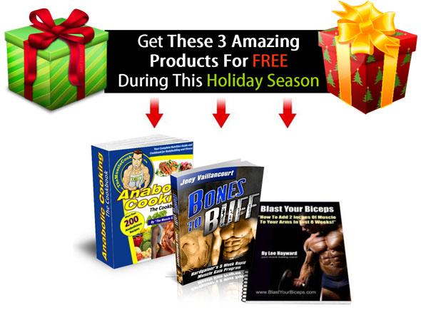 Win These FREE Muscle Building e-Books