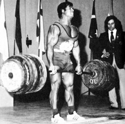 Franco Columbo Deadlifting