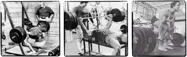 The 3 Powerlifts Squat, Bench, Deadlift