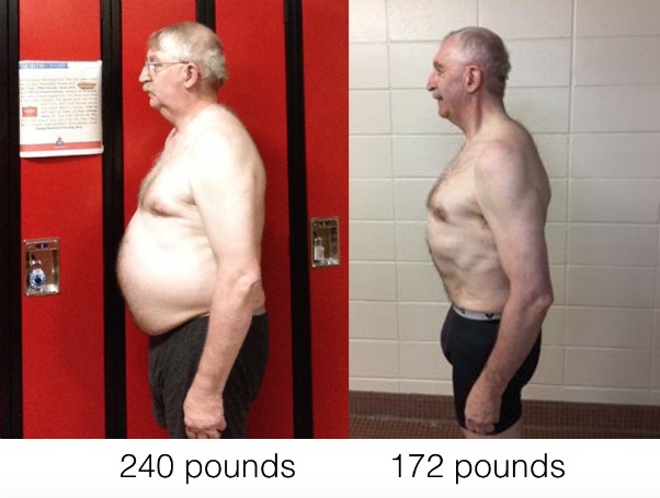 Paul's - Before & After - Man Over 60 Transformation