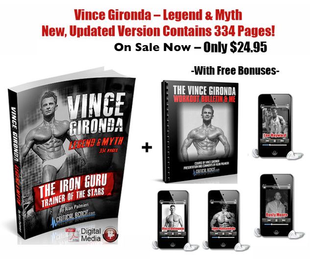 Get Your Copy Of The Vince Gironda Program