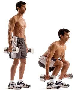 Dumbbell Squats