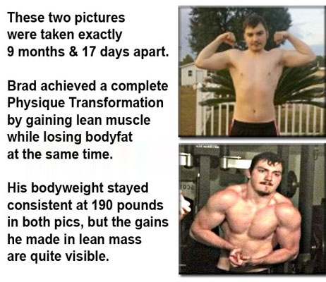 Brad Kelly - Physique Transformation!