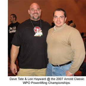 Dave Tate and Lee Hayward @ 2007 Arnold Classic