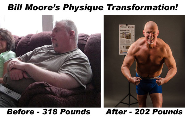 Bill Moore's Physique Transformation
