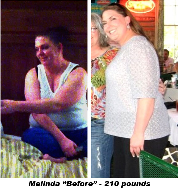 Melinda Allen - Before Picture 210 pounds