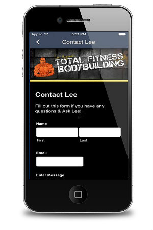 Total Fitness Bodybuilding App Ask Lee