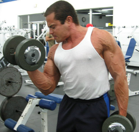 Lee Hayward Bicep Curls