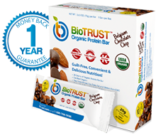 BioTrust Organic High Protein Bars
