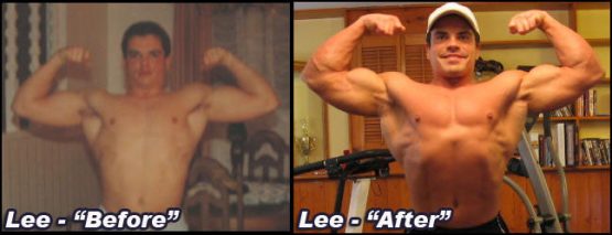 Lee Hayward's Before & After Bulk Up Transformation