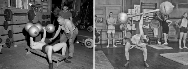 Old School Barbells & Dumbbells