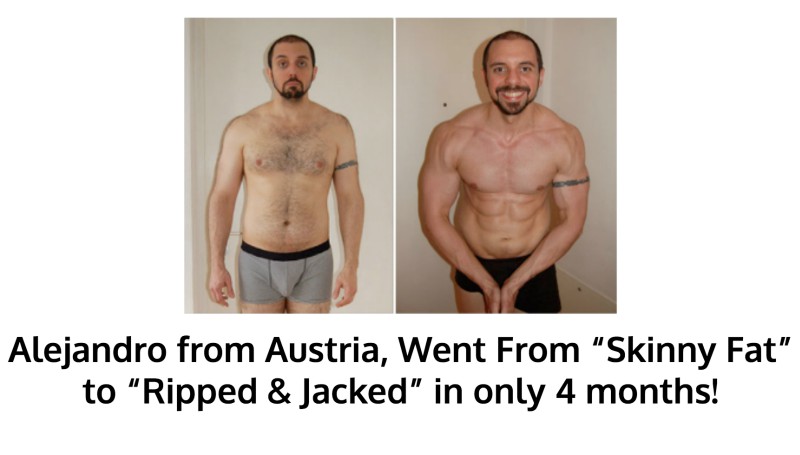 Alejandro Got Ripped in 4 months