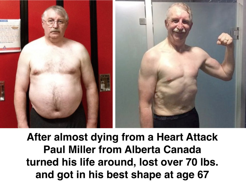 Paul lost over 70 pounds!